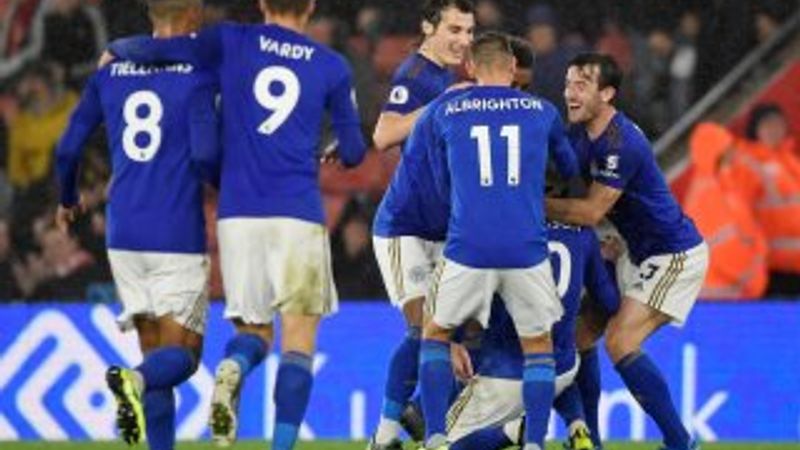 Leicester, Southampton'a 9 attı