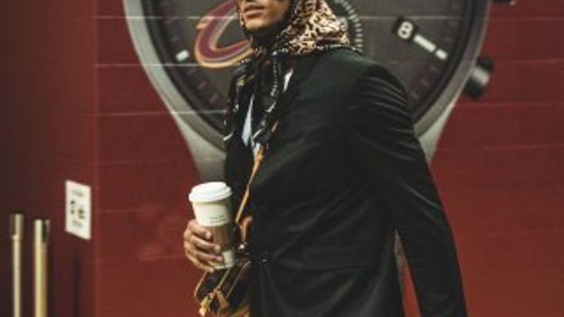 Jordan Clarkson başörtü taktı