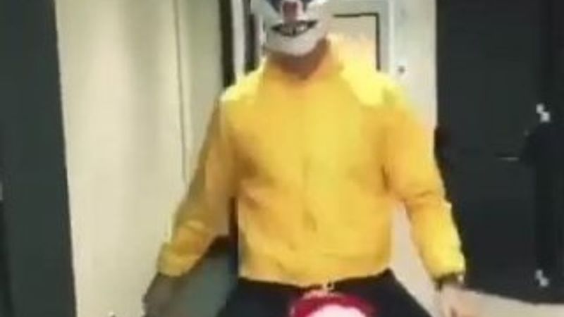 Ronaldo'nun Cadılar Bayramı kostümü