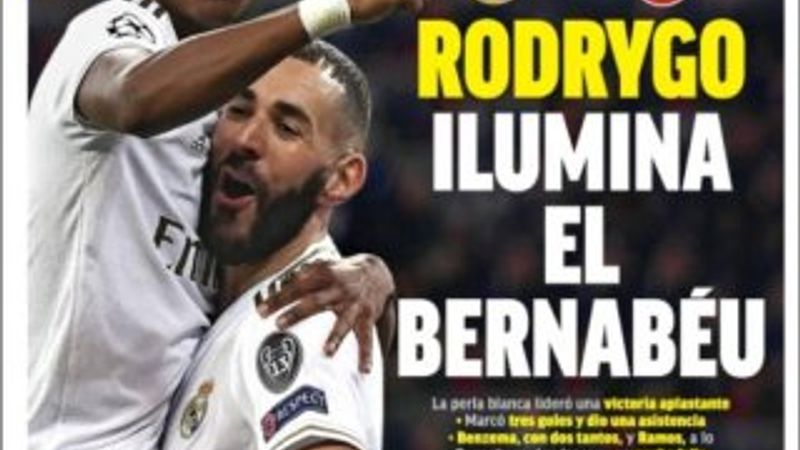 İspanyol basını: Real Madrid, G.Saray'ı süpürdü