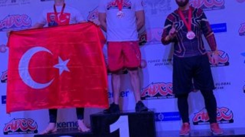 Altay Pirge dünya üçüncüsü oldu