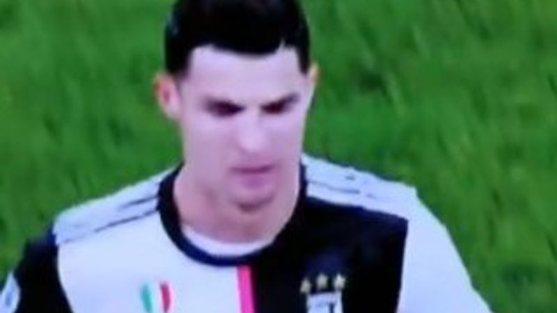 Ronaldo'nun Sarri'ye küfrettiği anlar