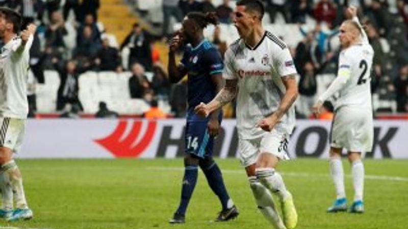 Beşiktaş UEFA Avrupa Ligi'nde ilk galibiyetini aldı