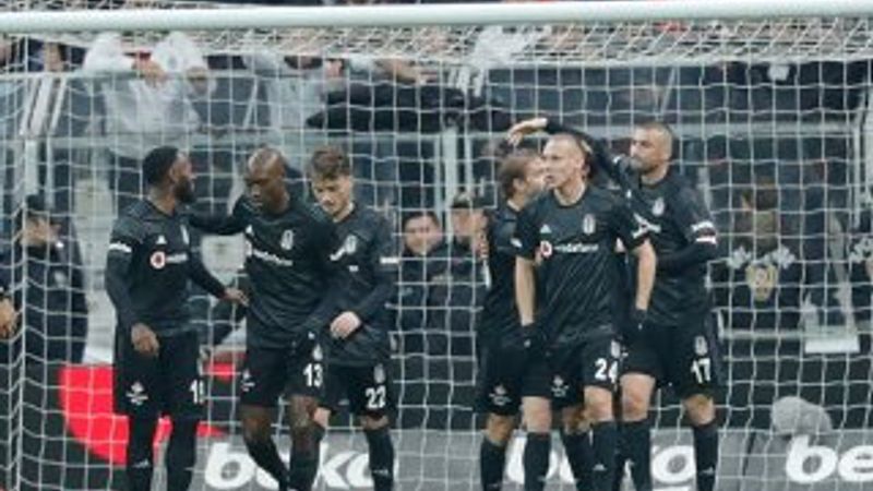 Beşiktaş, Umut'un golüyle kazandı ikinci sıraya yerleşti