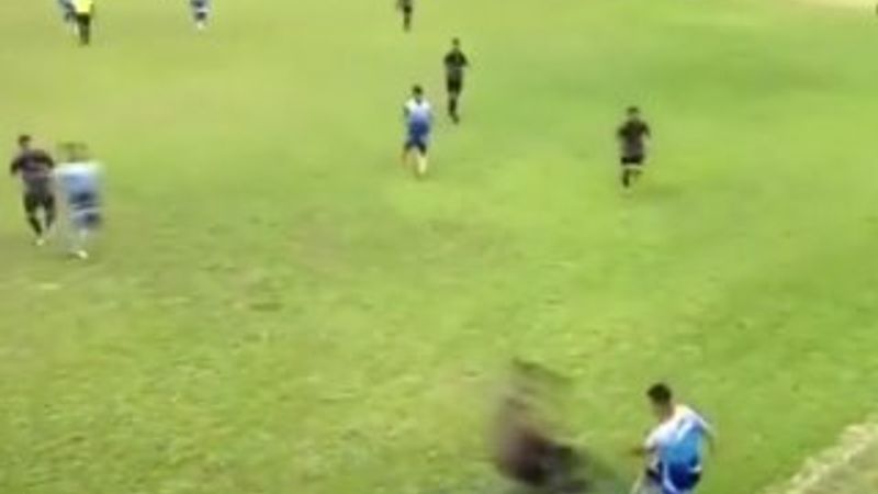 Arjantin'de insanlık dışı faul