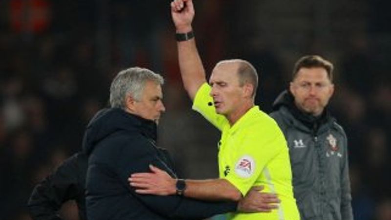 Mourinho'dan maça damga vuran hareket