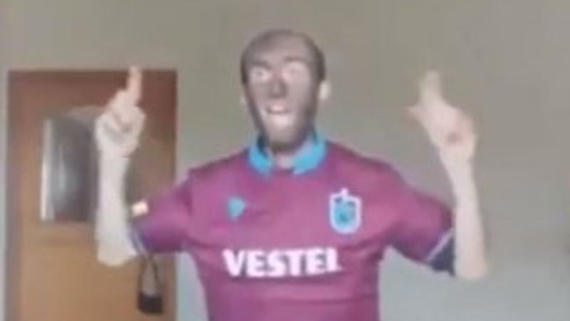 Ndiaye taklidi yapan Trabzonlu