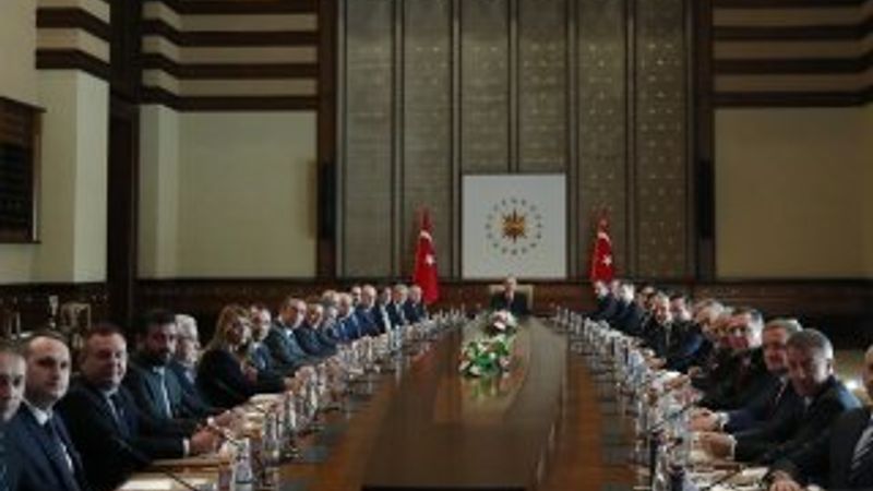 Cumhurbaşkanı Erdoğan kulüp başkanlarını kabul etti