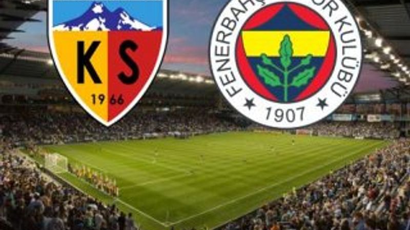 Fenerbahçe Kayserispor'la yenişemedi