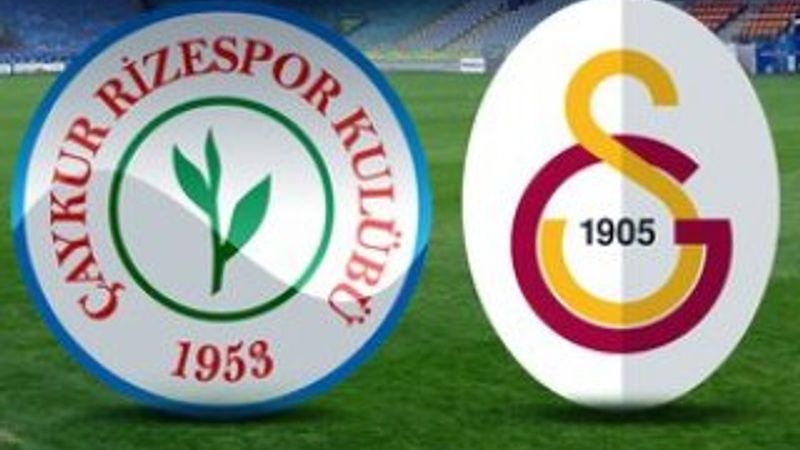 Galatasaray Rize'den avantajlı döndü