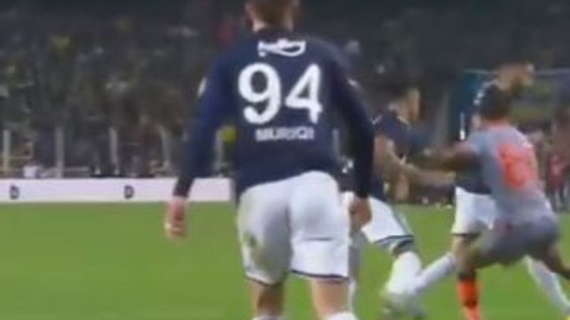 Fenerbahçe maçında skandal penaltı kararı