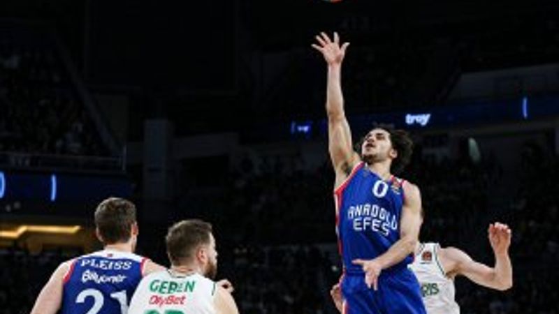 Anadolu Efes, Litvanya ekibi Zalgiris mağlup etti