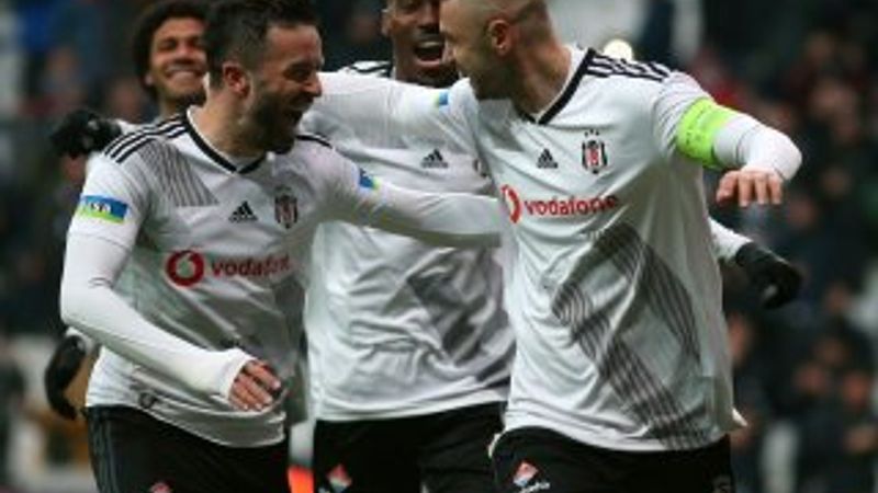 Beşiktaş, evinde Gaziantep'i mağlup etti