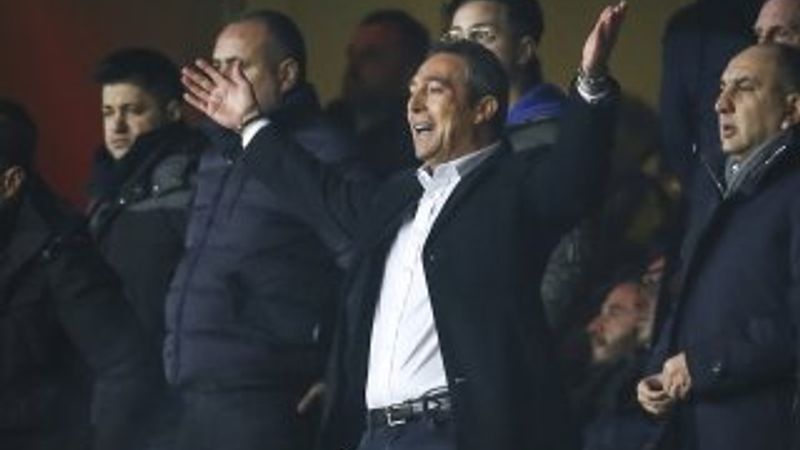 Ali Koç tribünde heyecan dolu anlar yaşadı