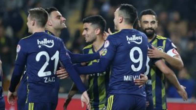 Fenerbahçe, Ziraat Kupası'nda yarı finale çıktı
