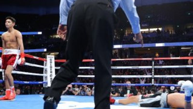 Ryan Garcia ilk raundda Fonseca'yı nakavt etti