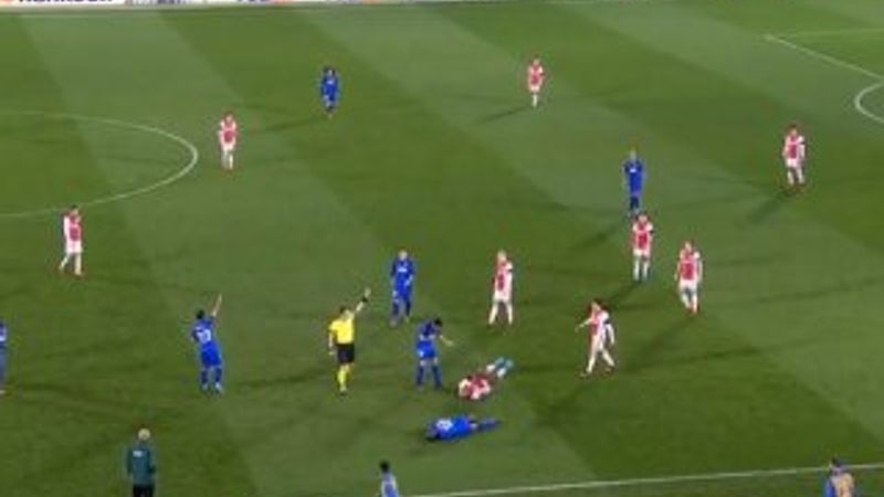 Babel sakatlanan rakibini taklit etti