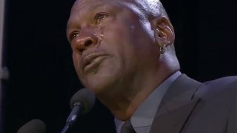 Michael Jordan, Kobe'yi anma töreninde ağladı