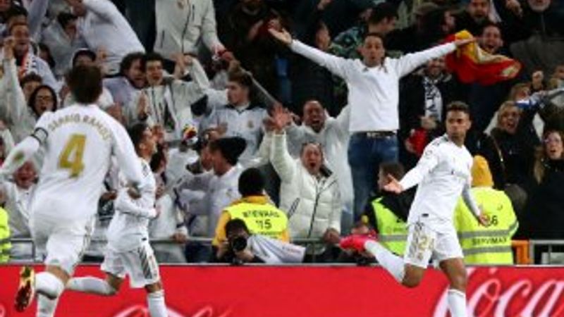 Real Madrid evinde Barcelona'yı mağlup etti
