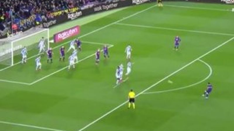 Messi'nin frikiğine özel önlem geliştirdiler