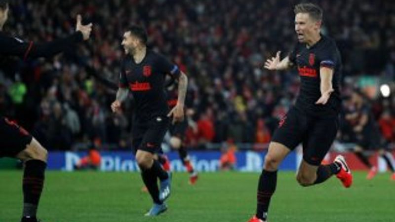 Şampiyonlar Ligi'nde A.Madrid ve PSG çeyrek finale çıktı