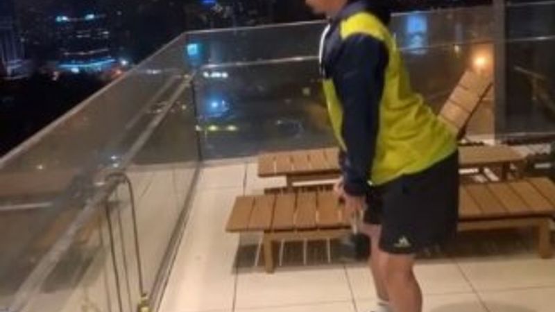 Koronaya yakalanan Kruse idmanları bırakmıyor