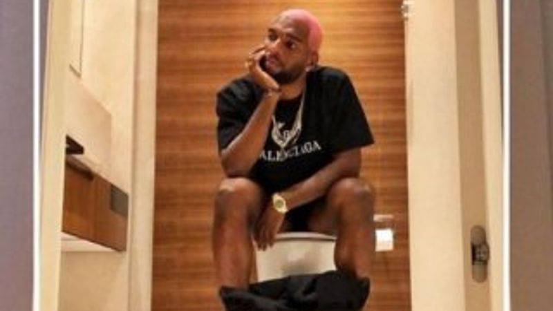 Babel tuvaletten fotoğraf paylaştı