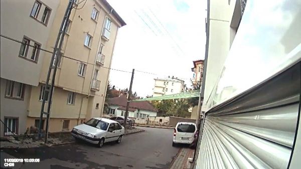 Sivas ta sürücünün ilginç kazası #2