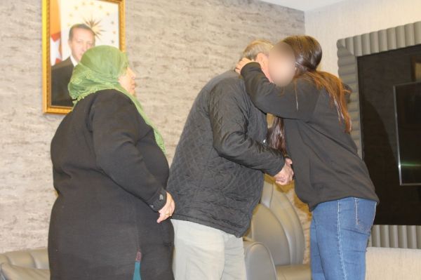PKK'dan kaçan Mekiye ailesine kavuştu