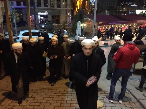 Tebliğcilerden İstanbul'da yılbaşı karşıtı etkinlik