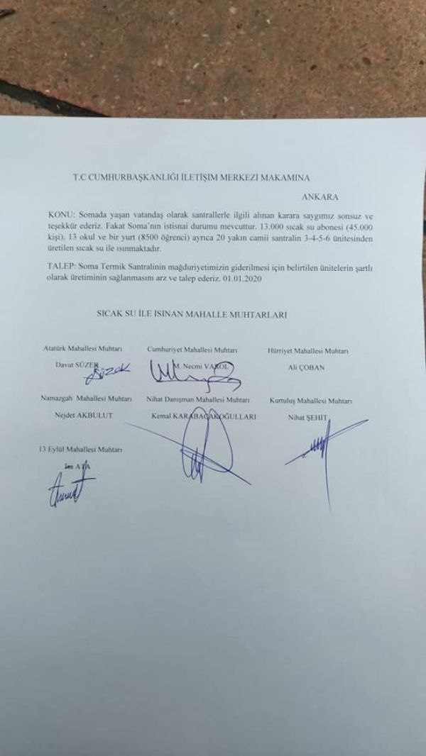 Soma Da Santral Kapatilinca Bu Kez Isinma Sorunu Basladi