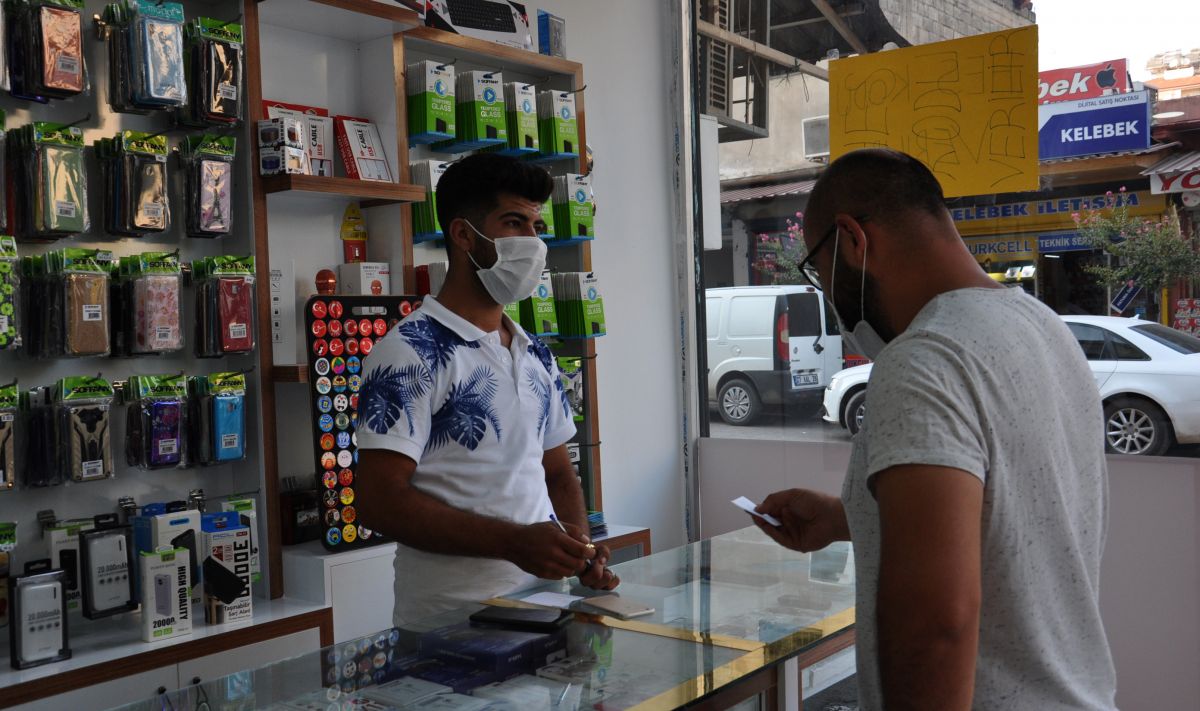 Merchants in Gaziantep give citizens HES code for money # 5