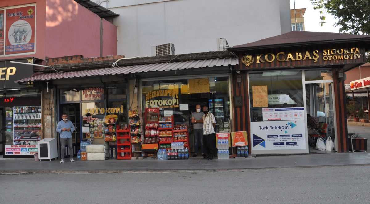 Merchants in Gaziantep give HES code to citizens for money # 9