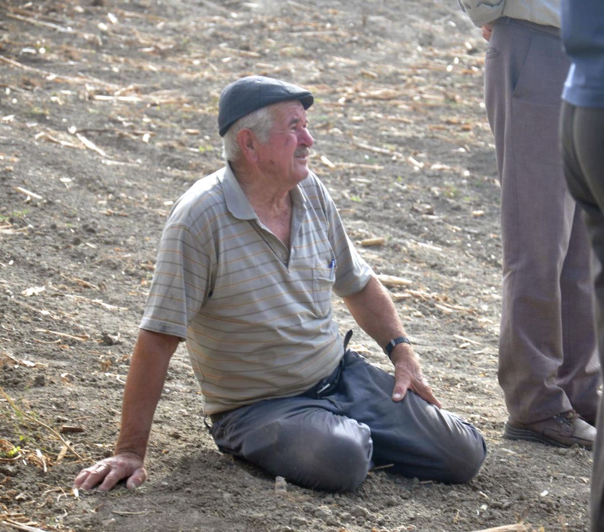 Tears of the farmer whose produce is burning in Tekirdağ # 2