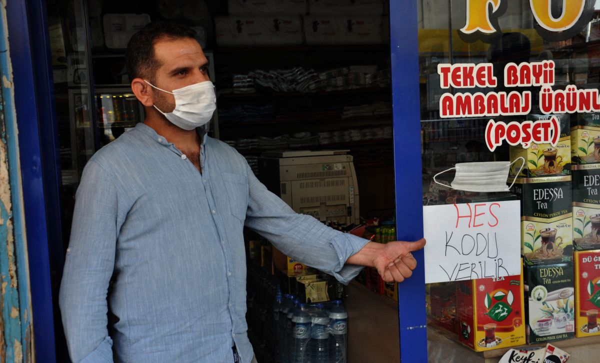 Merchants in Gaziantep give HES code to citizens in exchange for money # 8