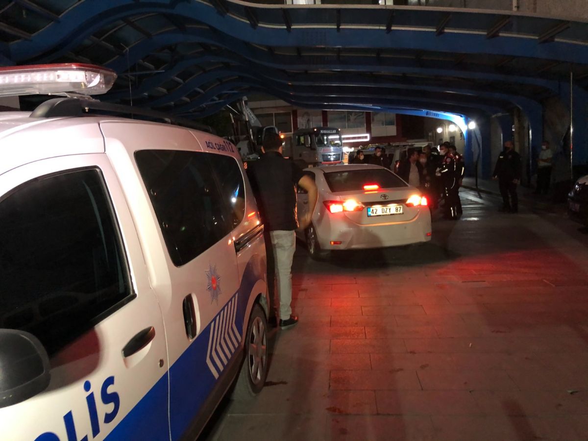 1 person was killed in the fight over the girls issue in Konya # 2