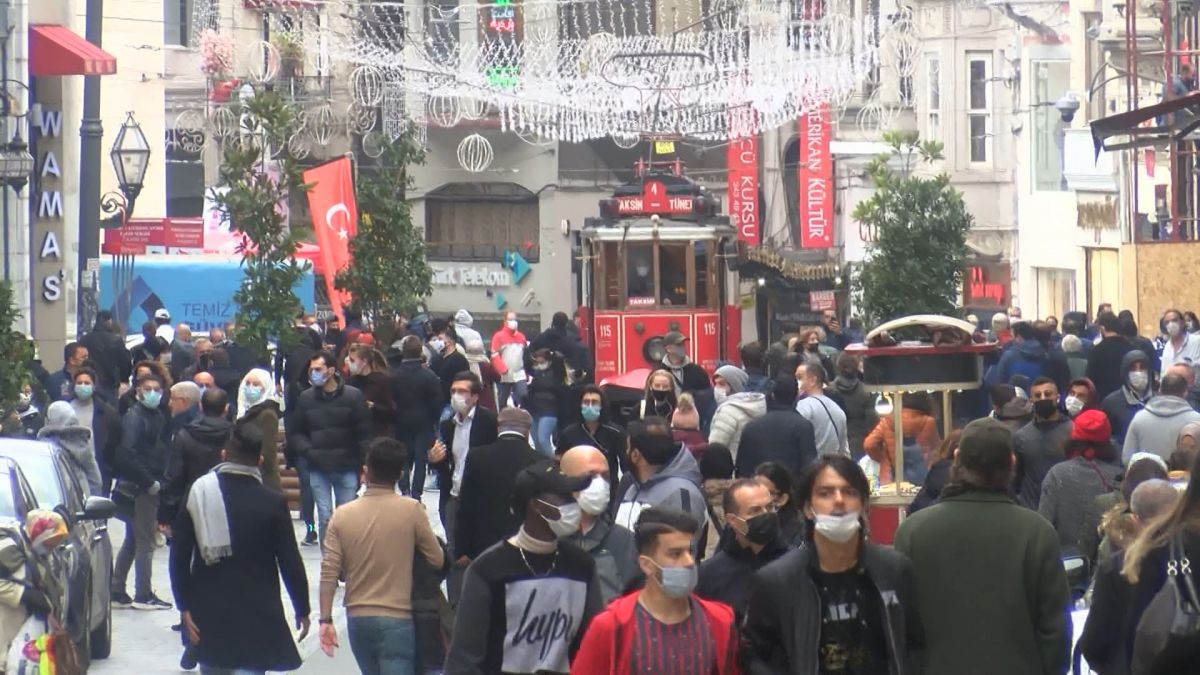 İstiklal Caddesi nde maske denetimi: Maskeye inanmıyorum #3