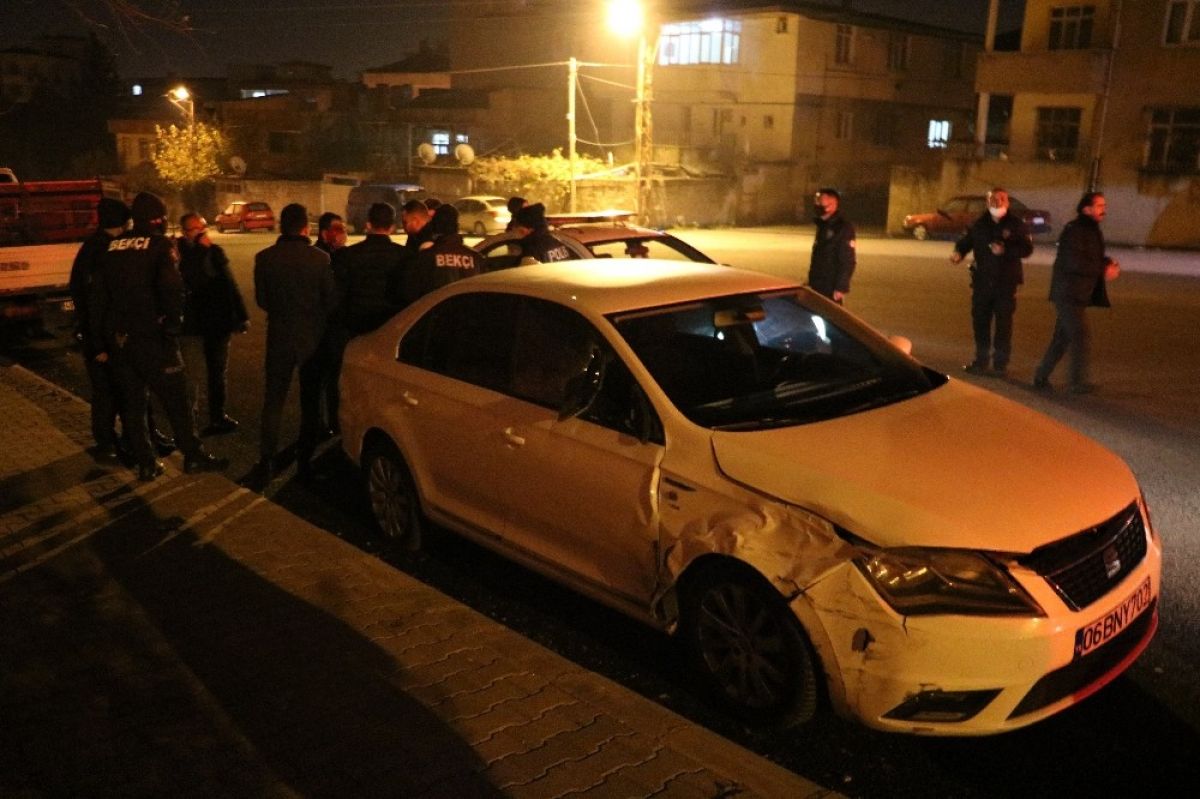 The argument of 4 people who wanted to run over a police vehicle and escape in Kahramanmaraş, I was driver # 6