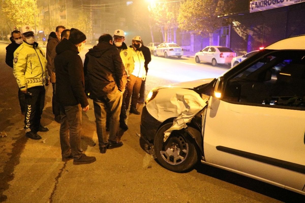 The argument of 4 people who wanted to run over a police vehicle and escape in Kahramanmaraş, I was the # 1 driver