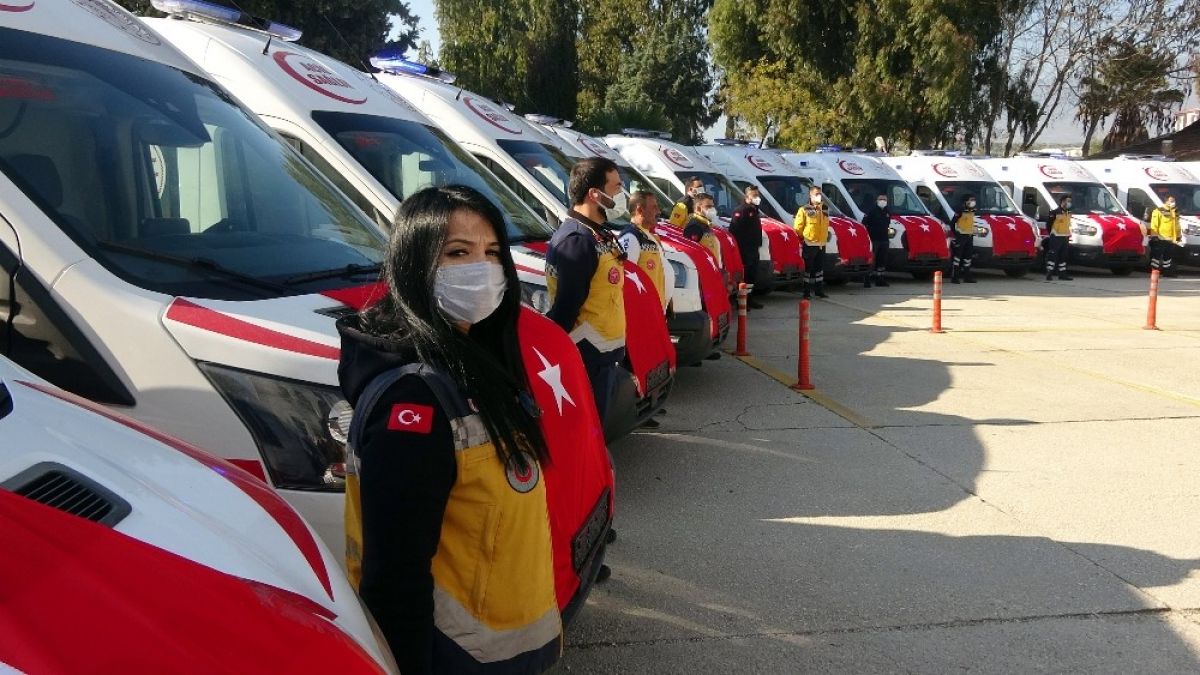 38 ambulances from the Ministry of Health to Hatay #3