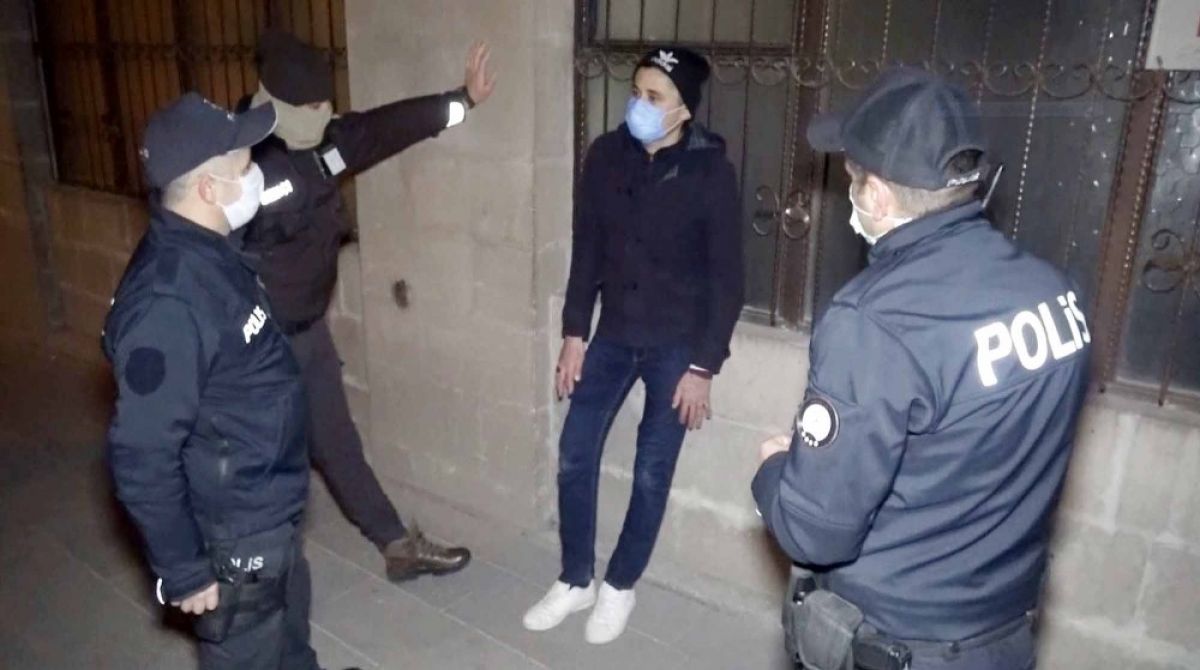 Young man who did not obey the warning to stop was caught in Aksaray # 2