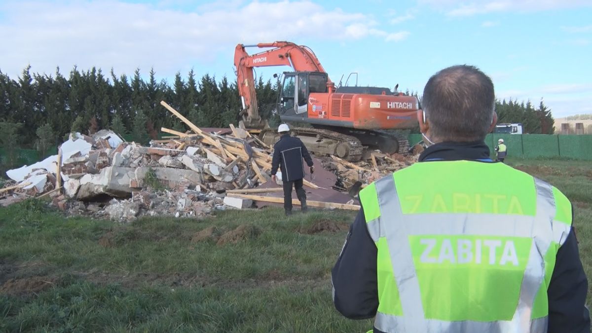 Illegal structures in Silivri collapse one by one # 6