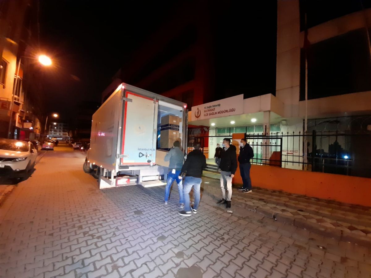 Vaccine distribution to hospitals in Istanbul #6