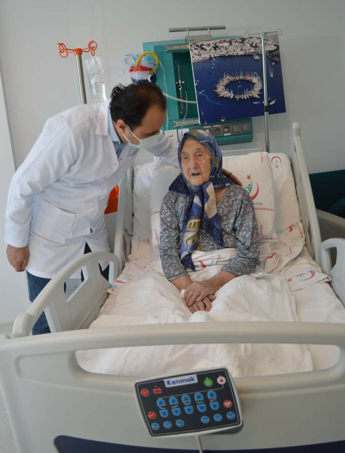 Defeated the coronavirus at the age of 98 in Muğla #3