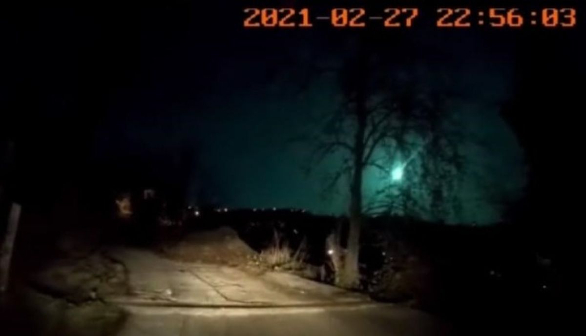 The meteor that lights up the night as if it were day was also seen in the eastern Black Sea # 1