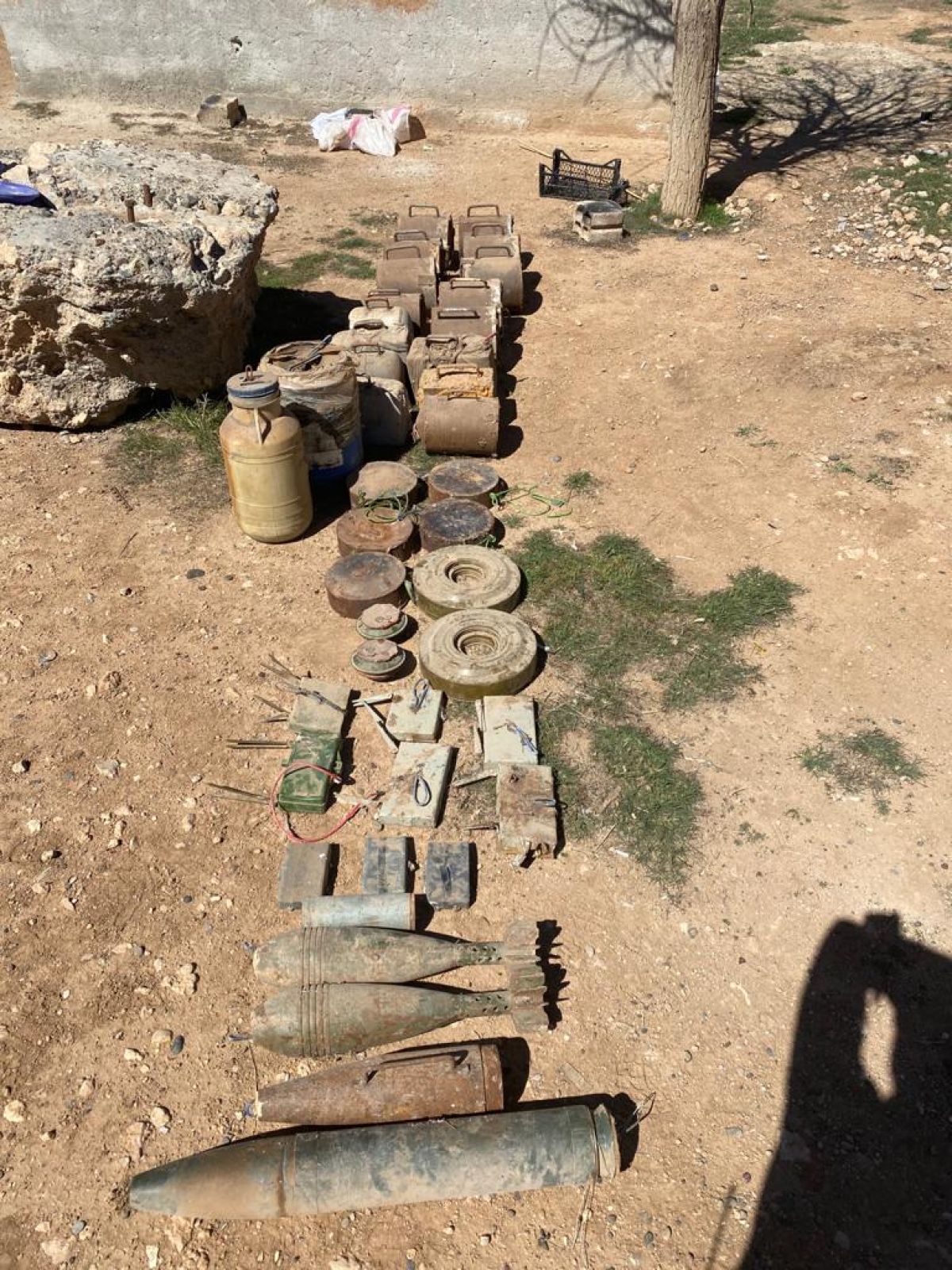 693 kilograms of explosives found in Tel Abyad #7