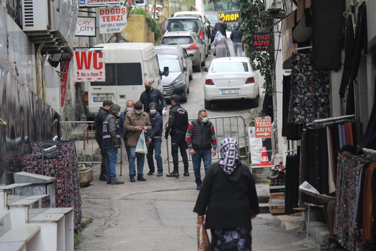 Samsun'da artan vakalara rağmen önlemlere dikkat edilmiyor