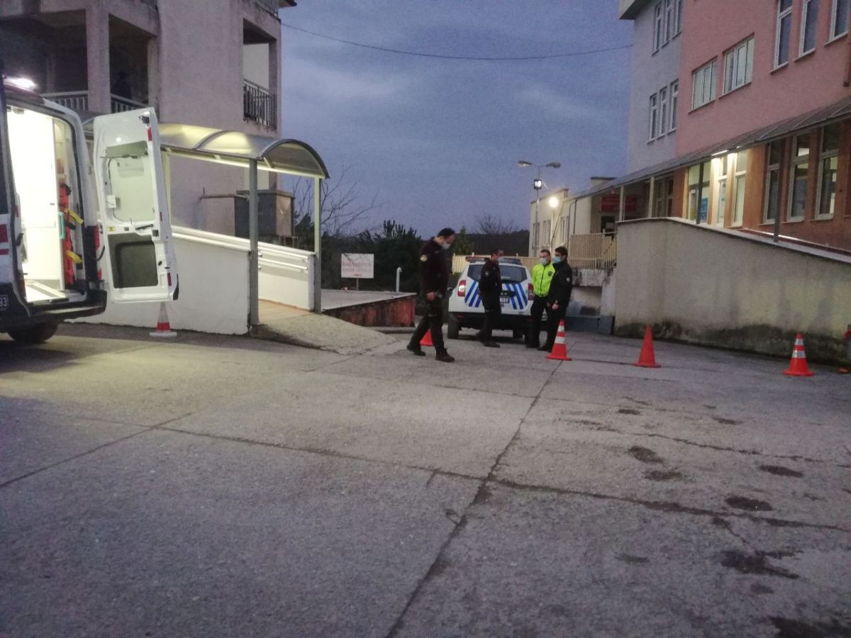 Zonguldak'ta hırsızlık şüphelisi, hastanenin 3'üncü katından atladı