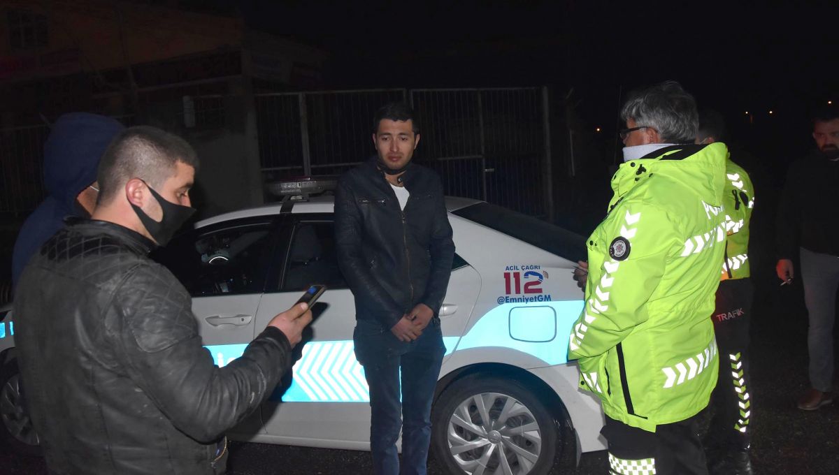 Kütahya'da kaza yapan alkollü sürücünün 'şoför kaçtı' yalanı