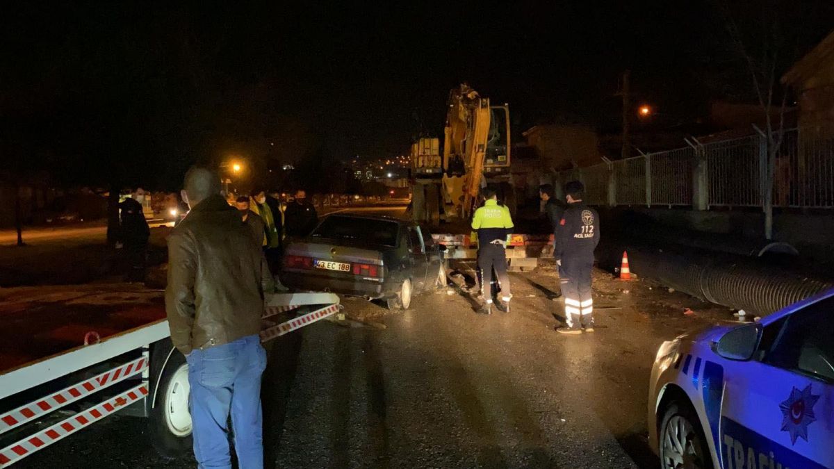 Kütahya'da kaza yapan alkollü sürücünün 'şoför kaçtı' yalanı